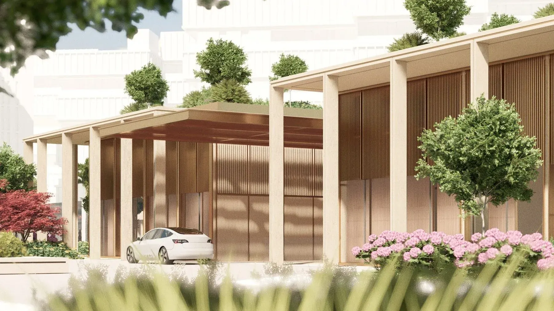 Keturah Wellness Center, arrival pavilion