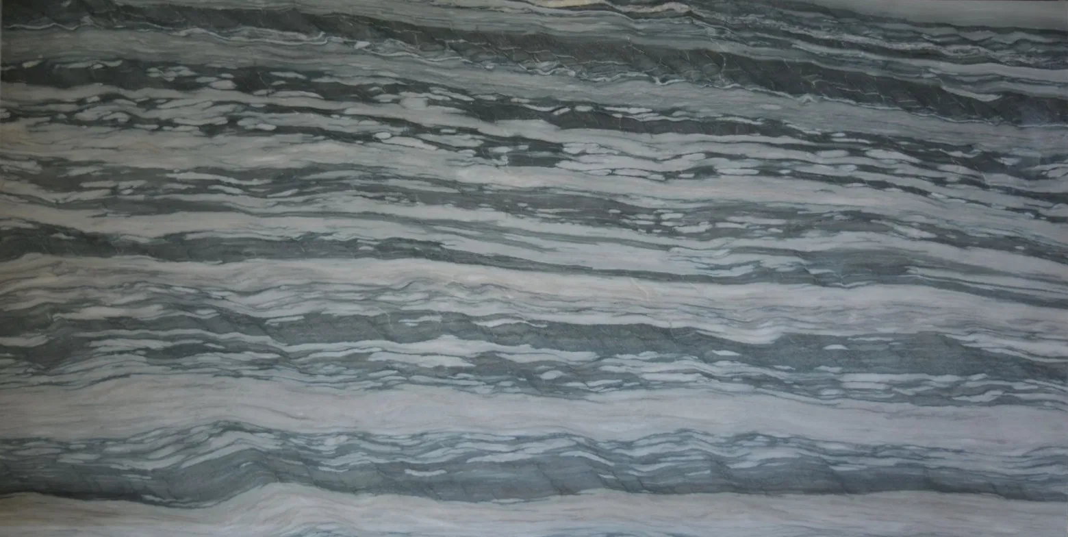 Schist, metamorphic flowing wave stone swatch